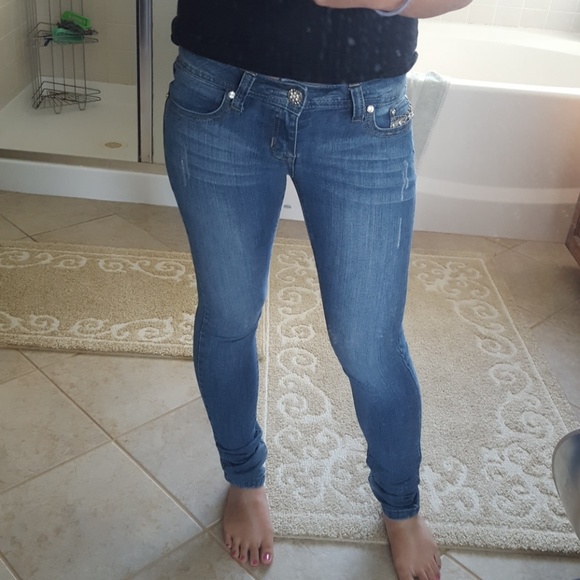 Love Culture Denim - Love Culture embellished skinny jeans